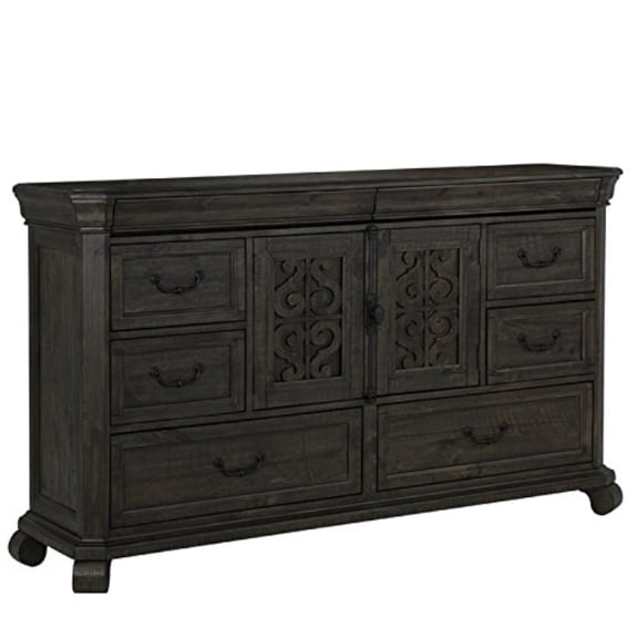 Magnussen Bellamy Traditional Peppercorn 8 Drawer Dresser