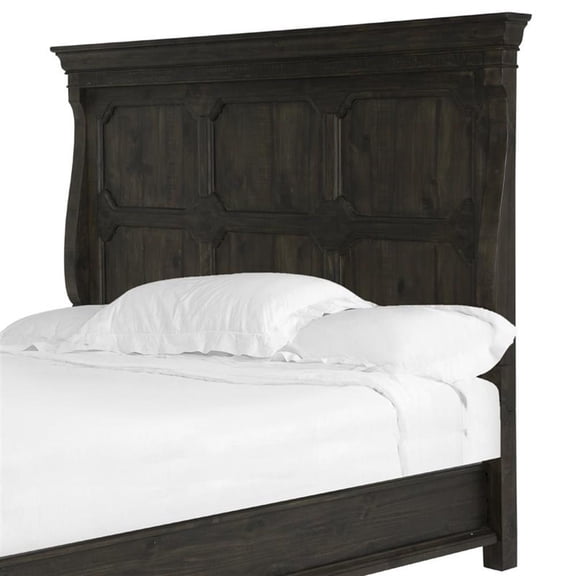 Magnussen Bellamy Traditional Peppercorn Queen Panel Headboard