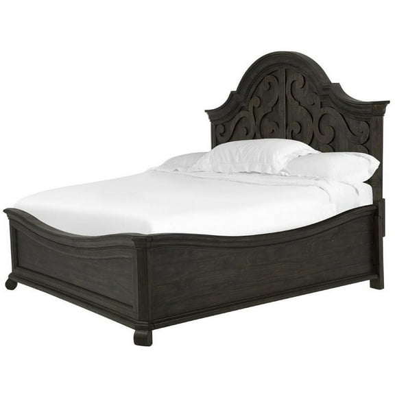 Magnussen Bellamy Traditional Peppercorn Shaped Panel Bed