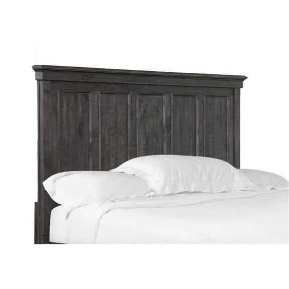 Magnussen Calistoga Queen Panel Headboard in Weathered Charcoal