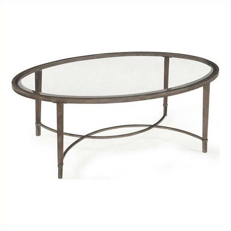 Copia End Table - Antique Silver Copia End Table - Antique Silver