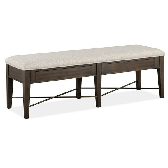 Magnussen Westley Falls Bench with Upholstered Seat
