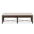 thumbnail image 1 of Magnussen Westley Falls Bench with Upholstered Seat, 1 of 8