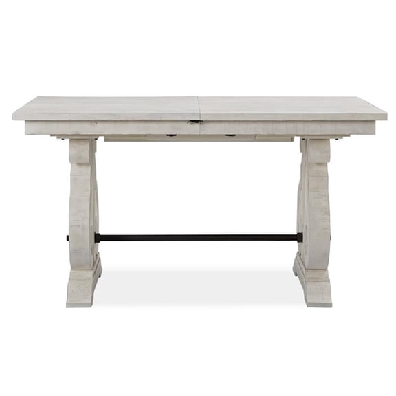 Magnussen Bronwyn Counter Dining Table in Soft Alabaster