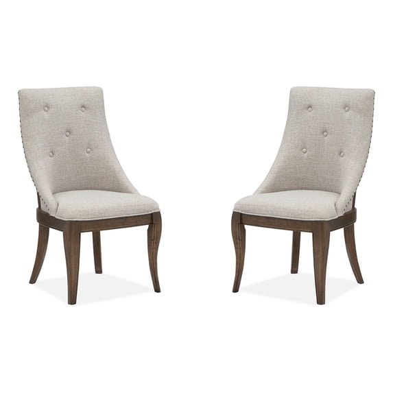 Magnussen Roxbury Manor Dining Arm Chair with Upholstered Seat (Set of 2)