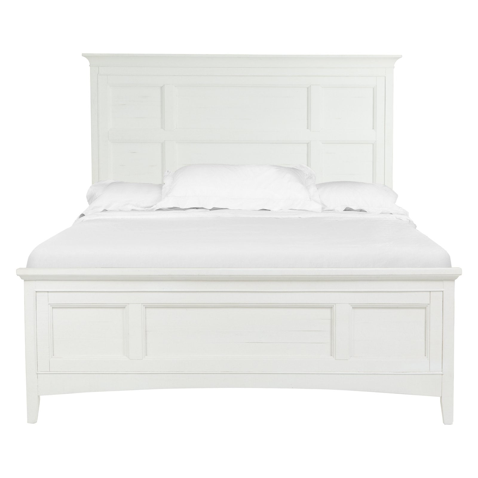 Magnussen Heron Cove Relaxed Traditional Soft White California King ...
