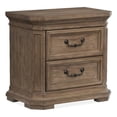 thumbnail image 1 of Magnussen Home Adler Court Florentine Walnut Drawer Nightstand, 1 of 12