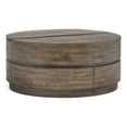 thumbnail image 1 of Magnussen Home Baisden Tobacco Round Lift Top Cocktail Table With Casters, 1 of 6