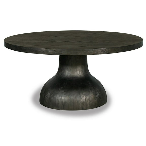 Magnussen Home Bosley Coffee Bean Round Cocktail Table