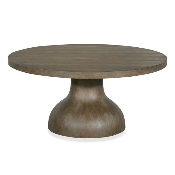 Magnussen Home Bosley Lt. Brown Porpoise Round Cocktail Table