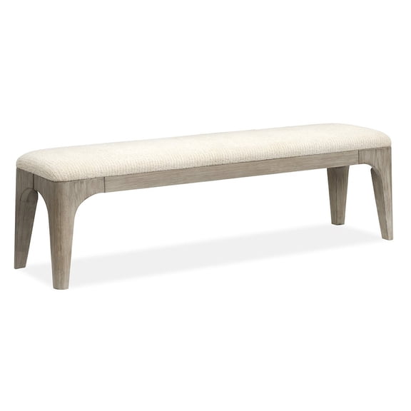 Magnussen Home Braelyn Dorian Grey Long Bench