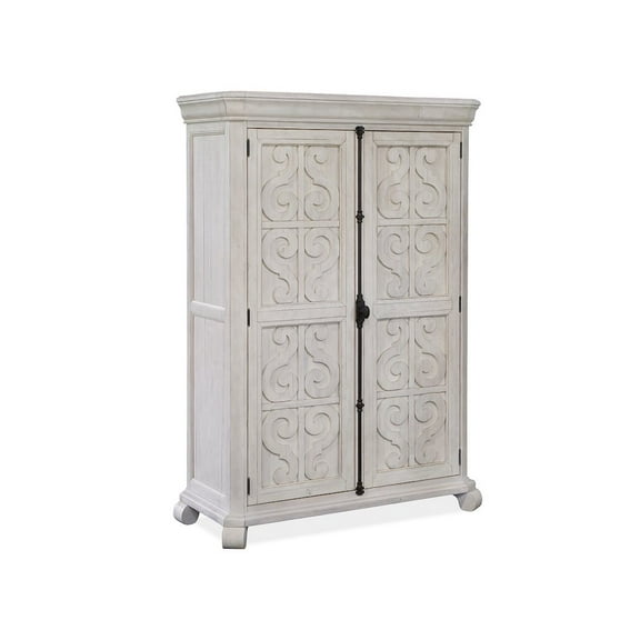 Magnussen Home Bronwyn Alabaster Armoire