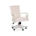 thumbnail image 1 of Magnussen Home Bronwyn Alabaster Fully Upholstered Swivel Chair, 1 of 8