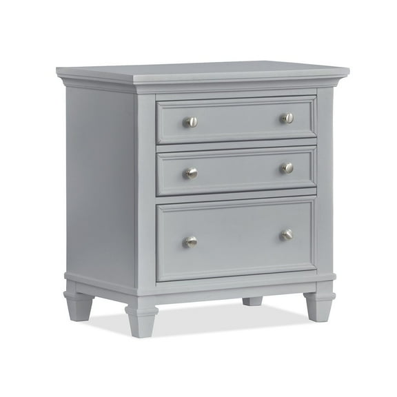Magnussen Home Charleston Harbor Gray Grey Drawer Nightstand