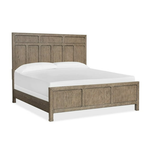 Magnussen Home Claremont Smokey Taupe California King Panel Bed