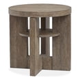 thumbnail image 1 of Magnussen Home Conway Spiced Brown Round End Table, 1 of 5