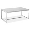 thumbnail image 1 of Magnussen Home Esme White Marble And Brushed Nickel Rectangular Cocktail Table, 1 of 6