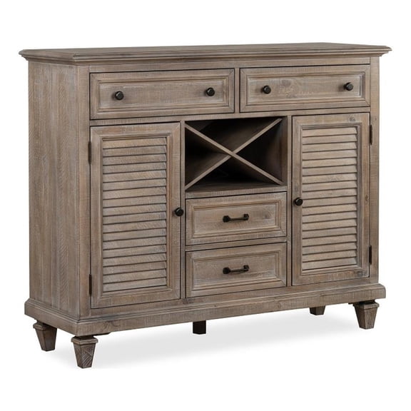 Magnussen Home Lancaster Dovetail Grey Server