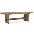 thumbnail image 1 of Magnussen Home Lindon Belgian Wheat Trestle Dining Table, 1 of 8