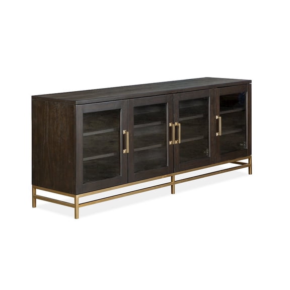Magnussen Home Lindon Coffee Bean Dark Small Console