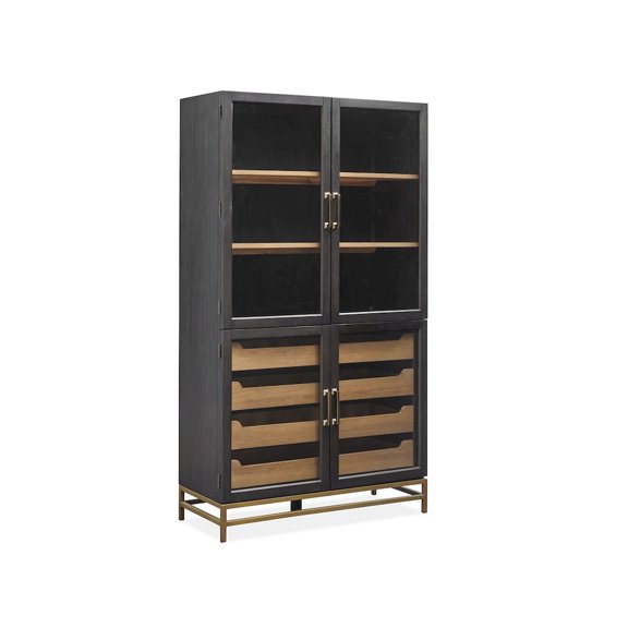 Magnussen Home Lindon Coffee Bean Two Tone Cabinet