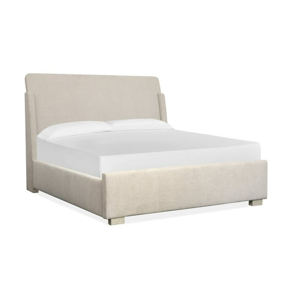 Magnussen Home Lorelei Misty Cloud California King Upholstered Sleigh Bed