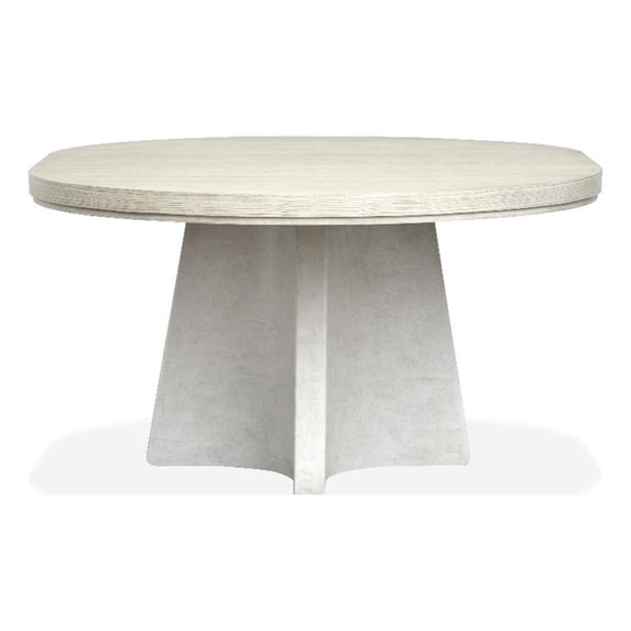 Magnussen Home Lorelei Misty Cloud Extendable 54" Round Dining Table