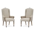 thumbnail image 1 of Magnussen Home Marisol Fawn Upholstered Host Chair Two Pack, 1 of 11