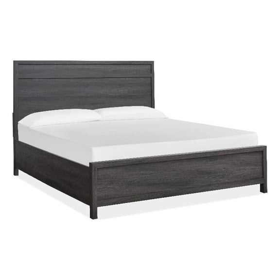Magnussen Home Merrifield Raisin Black King Panel Bed