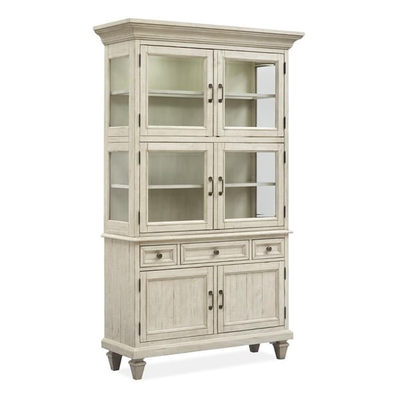 Magnussen Home Newport Alabaster Dining Cabinet
