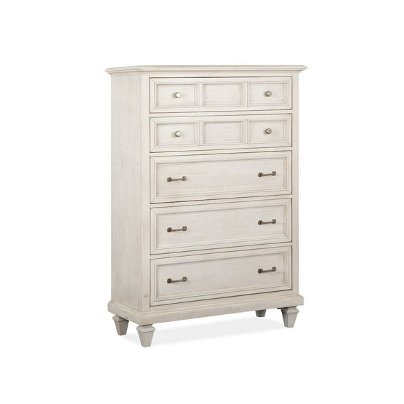 Magnussen Home Newport Alabaster Drawer Chest