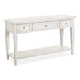 thumbnail image 1 of Magnussen Home Newport Alabaster Rectangular Sofa Table, 1 of 9