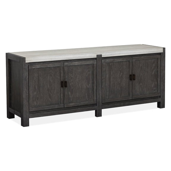 Magnussen Home Plum Creek Ravenwood Black Door Console