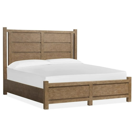 Magnussen Home Plum Creek Sierra Brown King Panel Bed