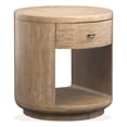 thumbnail image 1 of Magnussen Home Sanford Chateau Brown Round End Table, 1 of 12