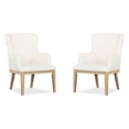 thumbnail image 1 of Magnussen Home Somerset Butternut Upholstered Arm Chair Two Pack, 1 of 15