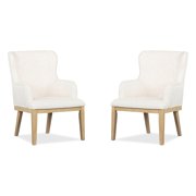 Magnussen Home Somerset Butternut Upholstered Arm Chair Two Pack