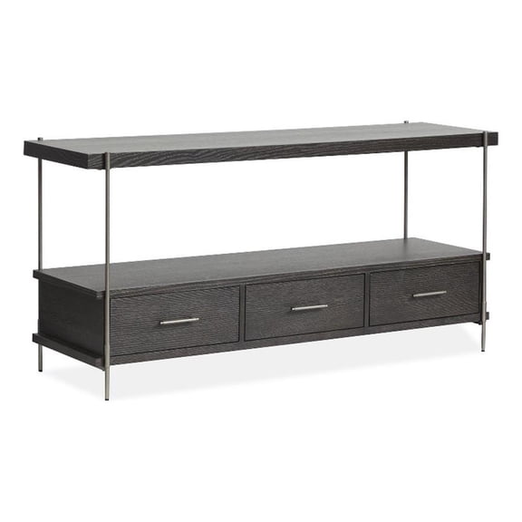 Magnussen Home Spencer Dark Briarsmoke Rectangular Sofa Table