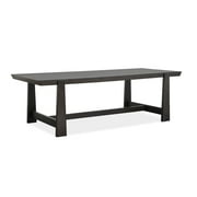 Magnussen Home Tauren Coffee Bean Trestle Dining Table