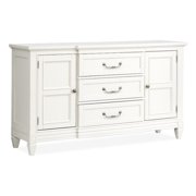 Magnussen Home Willowbrook Egg Shell White Buffet