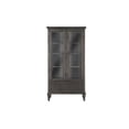 thumbnail image 1 of Magnussen Sutton Place Curio Cabinet in Weathered Charcoal, 1 of 2