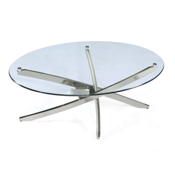 Magnussen Zila Oval Solid Wood Cocktail Table