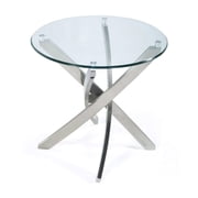 Magnussen Zila Round Solid Wood End Table