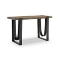 thumbnail image 1 of Magnussen Home Bowden Rustic Honey And Distressed Iron Rectangular Sofa Table, 1 of 3