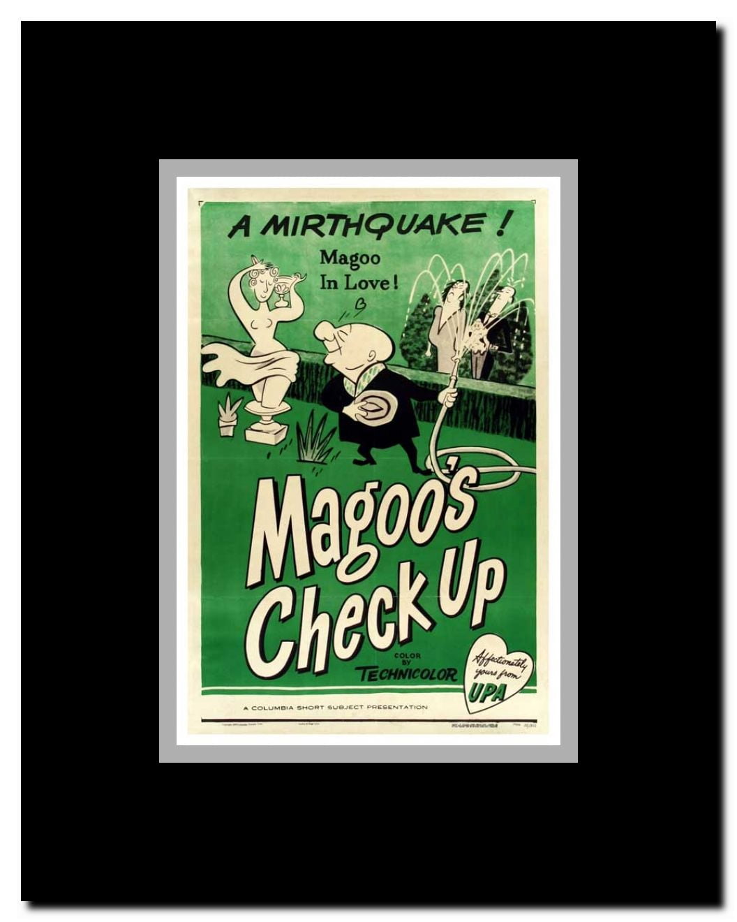 Magoo's Check Up Framed Movie Poster