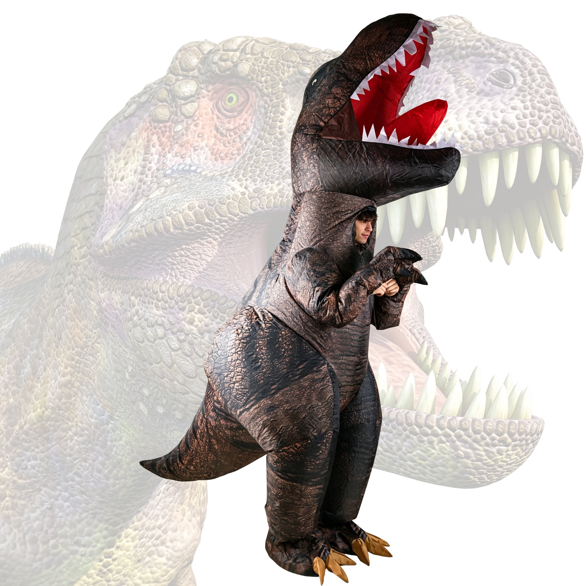 Inflatable Rentals Delaware Magotan Inflatable Dinosaur Costume for Adults,Halloween Dinosaur ...