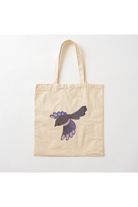 Magpie Canvas Tote Bags, Reusable Shopping Bag