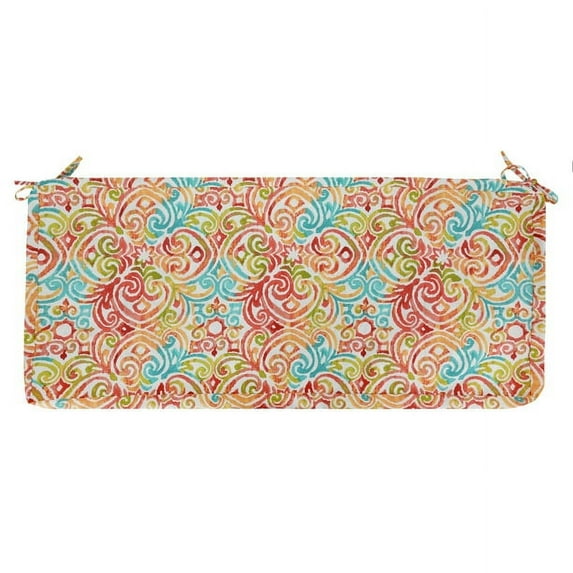 Magpie Patio Bench Cushion Cover 48x18x3 Inch, NO Insert! Water Resistant UV Protection Outdoor Swing Loveseat Replacement Cover with Zipper-Corinthian Dapple