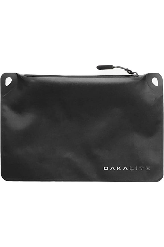 DAKA Lite Pouch 9" x 13" Large Reinforced Polymer Black