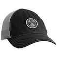 thumbnail image 1 of Magpul Industries Icon Patch Garment Washed Trucker Hat, Black/Charcoal, One Size Fits Most MAG1105-002 | Bundle of 5 Each, 1 of 2